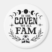 In de Coven We All Fam Gift Magneet (Voorkant)