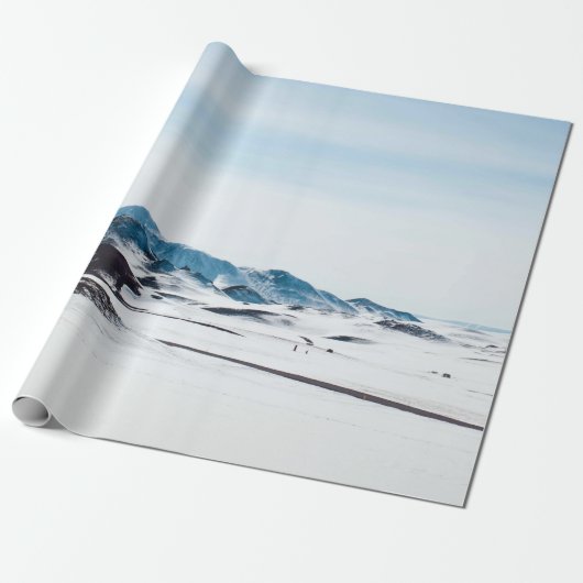 IN DE DAG GEDEKTE GROND CADEAUPAPIER (Uitgerold)