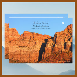 In de Dag van het Geheugen van het Leven Uitnodigi Kaart