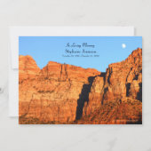 In de Dag van het Geheugen van het Leven Uitnodigi Kaart (Voorkant)