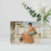 In de Dagen van Sappho door John William Godward 1 Briefkaart (Staand voorkant)