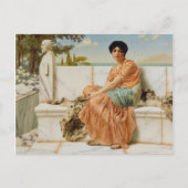 In de Dagen van Sappho door John William Godward 1 Briefkaart (Voorkant)