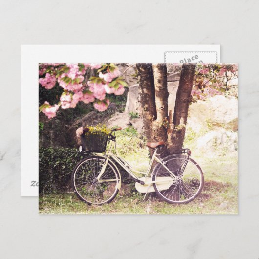 In de de lentetuin briefkaart (Voorkant / Achterkant)