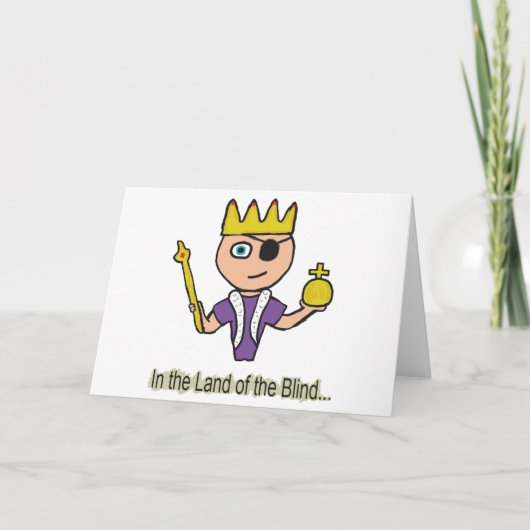 in de deelstaat Blinden Kaart (Voorkant)