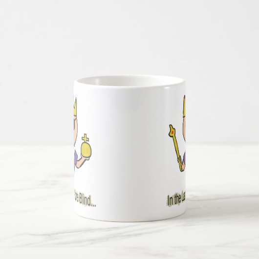 in de deelstaat Blinden Koffiemok (Center)