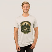 IN DE DENNENBOS Tri-Blend SHIRT (Voorkant volledig)