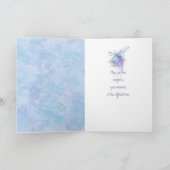 In de Diepste Mooie Blauwe Libel van de Sympathie Kaart (Binnen)