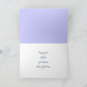 In de diepste sympathie Beauful Moon Nightsky Kaart (Binnen)