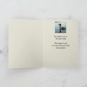 In de diepste sympathie Common Loon Bird Natuur Ar Kaart (Binnen)