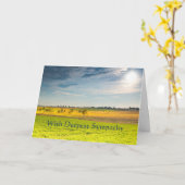 In de diepste sympathie landschapsweidevelden kaart (Gele Bloem)