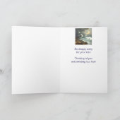 In de diepste sympathie Ocean Seaside Seagulls Bea Kaart (Binnen)