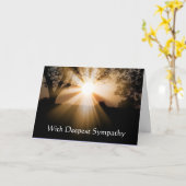 In de diepste sympathie van de zonsopkomst kaart (Gele Bloem)