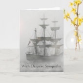 In de diepste sympathie voor de eenzame zeevaart kaart (Gele Bloem)