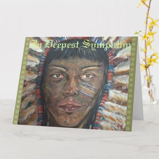 In de diepste sympathiekaart (Big Kaart) Chief Kaart (Gele Bloem)