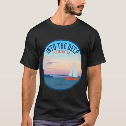 In de diepte t-shirt (Voorkant)