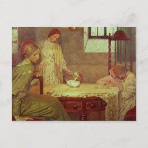 In de diepte van de winter briefkaart