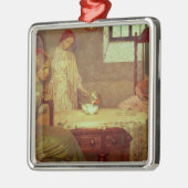 In de diepte van de winter metalen ornament (Links)