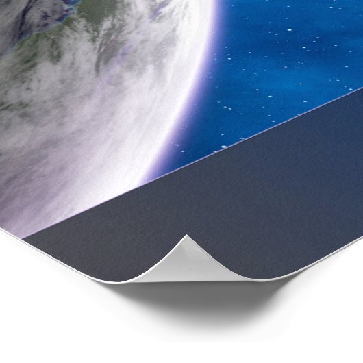 In de diepten van de hemel poster (Hoek)