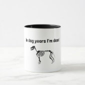 In de Dog Jaren ben ik dood Mok (Midden)