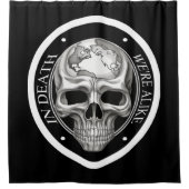 In de Dood zijn we net zo Douchegordijn (Voorkant)