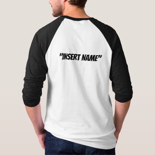 In de Dood zijn we net zo T-shirt (Achterkant)
