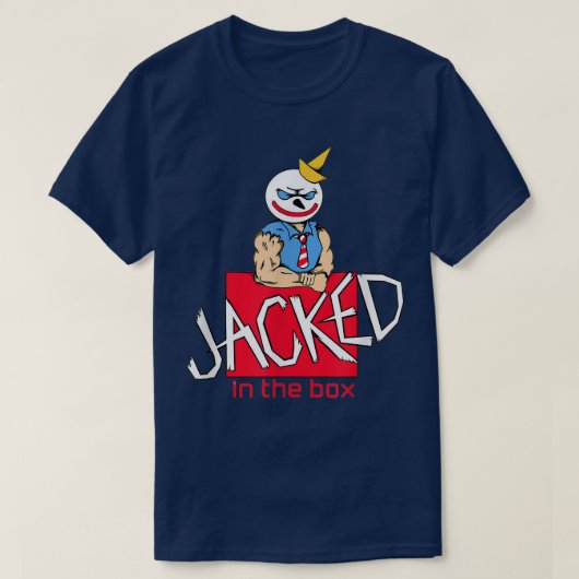IN DE DOOS GEHAKT T-SHIRT (Design voorkant)