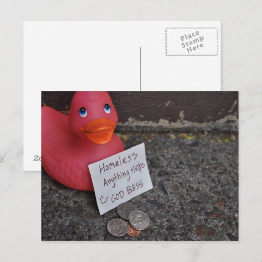 In de Ducks. Briefkaart (Voorkant / Achterkant)