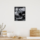 In de duisternis poster (Keuken)