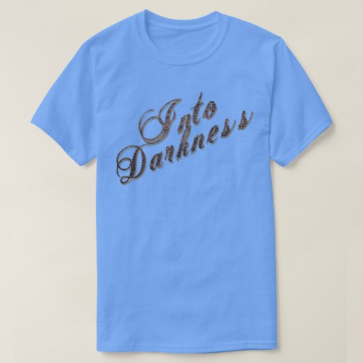 In de duisternis t-shirt (Design voorkant)