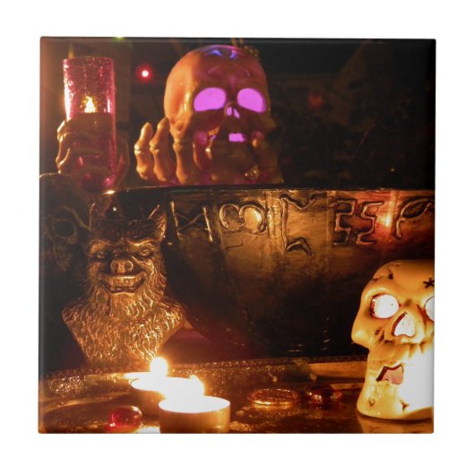 In de Duisternis Tegeltje (Voorkant)