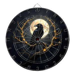 In de duisternis van de nacht” – De stille boodsch Dartbord