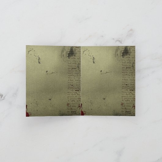 in de echt verbonden western cowboylaarzen bruilof bedankkaart (Binnen)