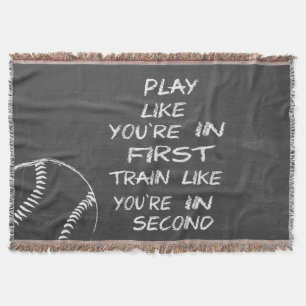 In de eerste plaats honkbal motivatie deken