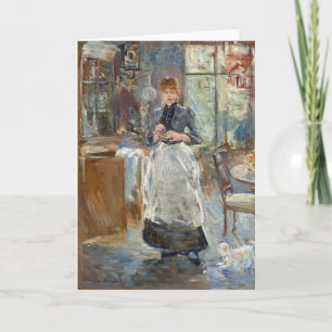 In de eetkamer   Berthe Morisot Kaart
