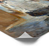 In de eetkamer | Berthe Morisot Poster (Hoek)