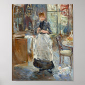 In de eetkamer | Berthe Morisot Poster (Voorkant)