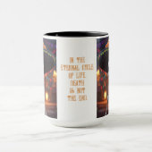 In de eeuwige cyclus van het leven mok (Midden)