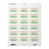 In de Etiketten van het Adres van de Terugkeer van (Full Sheet)