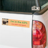 In de EU blijven de bumpersticker (Op Truck)