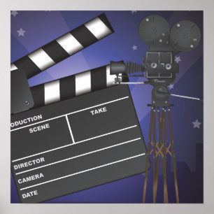In de film poster