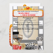 In de films - Uitnodiging (Voorkant / Achterkant)