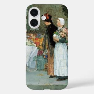 In de Florist door Childe Hassam,  kunst iPhone 16 Hoesje