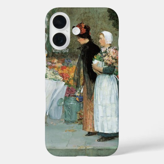In de Florist door Childe Hassam,  kunst Case-Mate iPhone Case (Achterkant)