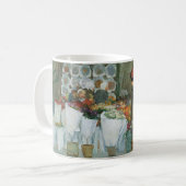 In de Florist door Childe Hassam, kunst Koffiemok (Voorkant links)