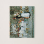 In de Florist door Childe Hassam,  kunst Legpuzzel (Verticaal)