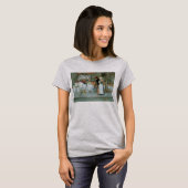 In de Florist door Childe Hassam,  kunst T-shirt (Voorkant volledig)