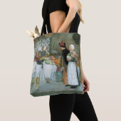 In de Florist door Childe Hassam,  kunst Tote Bag (Dichtbij)