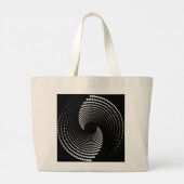 IN DE FRONTLINIE GROTE TOTE BAG (Achterkant)