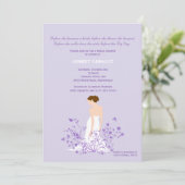 In de Garden Bridal Shower Invitation Kaart (Staand voorkant)