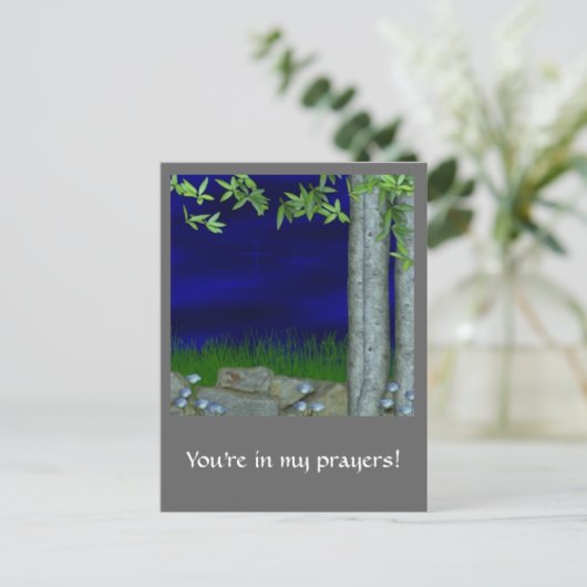 IN DE GARDEN BRIEFKAART (Staand voorkant)